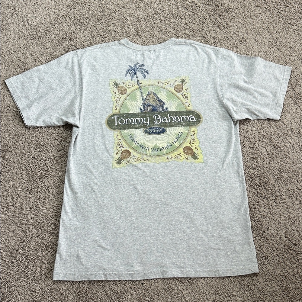 VTG RARE Tommy Bahama Relax Permanent Vacation Homes Men’s T-Shirt USA Size S/M